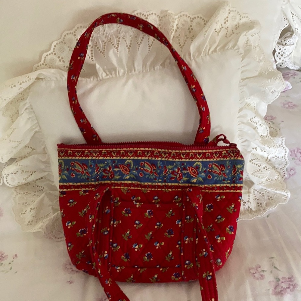 Floral canvas bag